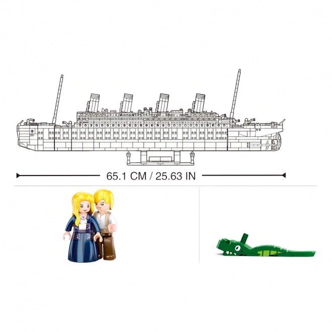 Sluban Titanic M38-B1122 Titanic ekstra duży