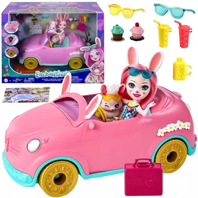 Enchantimals Króliczy wóz Bree z akcesoriami