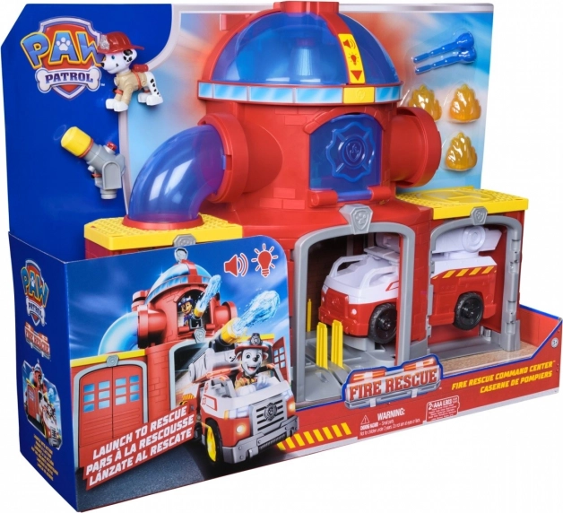 Psi Patrol strażacy – interaktywna remiza Fire Rescue