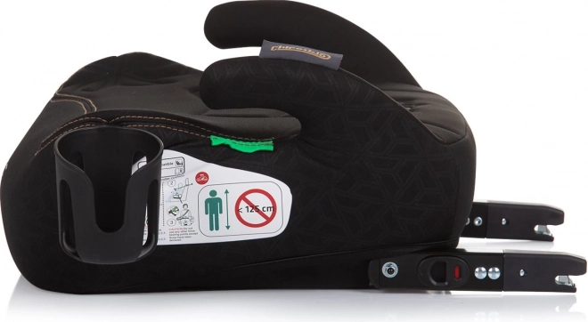 CHIPOLINO Podkładka Wing i-Size 125-150cm Isofix, Obsidian