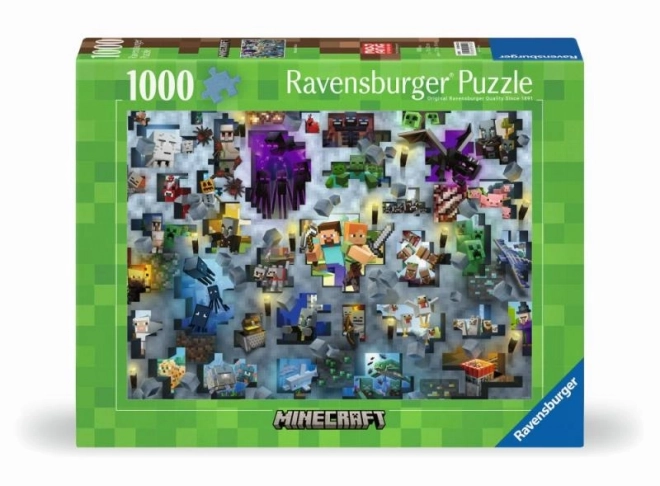 Układanka Wyzwaniowe: Minecraft 1000 elementów