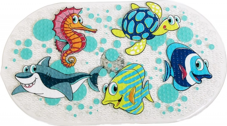 Antypoślizgowa mata do wanny FreeON Ocean
