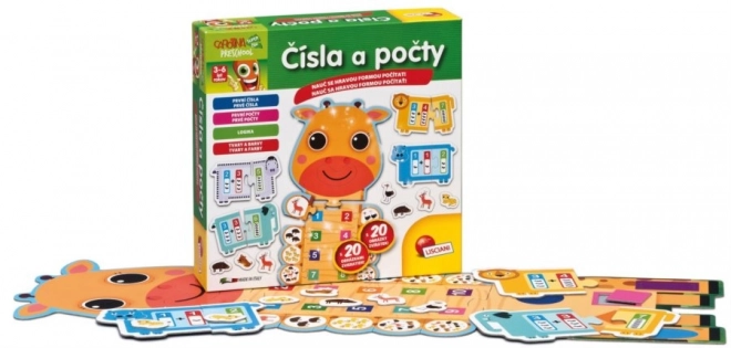 Lisciani dziecięce puzzle Liczby i Ilości