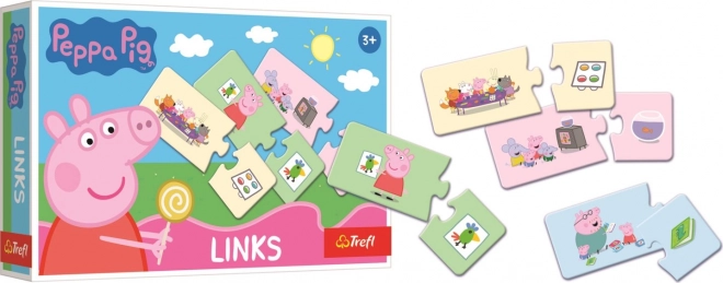 Gra układanka Świnka Peppa 14 par