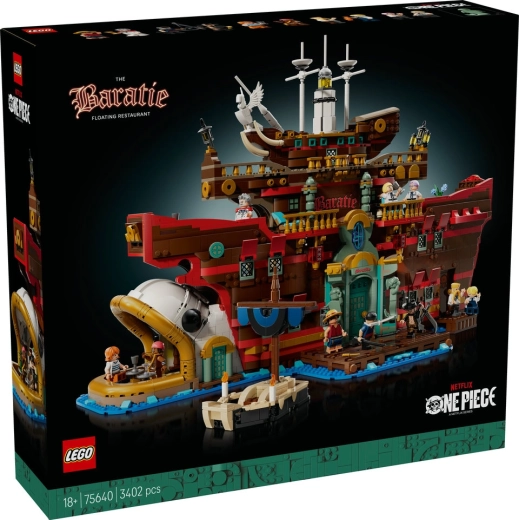 Lego pływająca restauracja Baratie – ONE PIECE