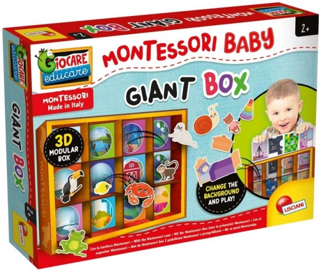 Montessori duży box dla dzieci
