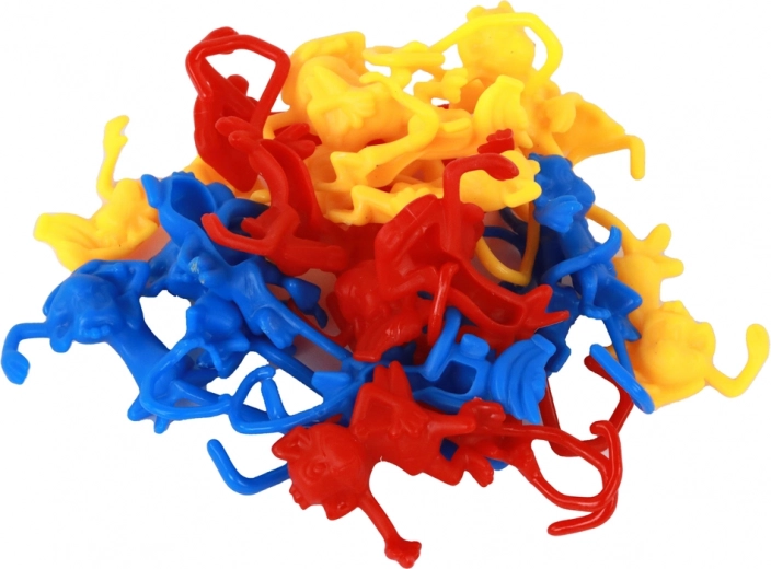 Kolorowe małpki, które łatwo się zahacza