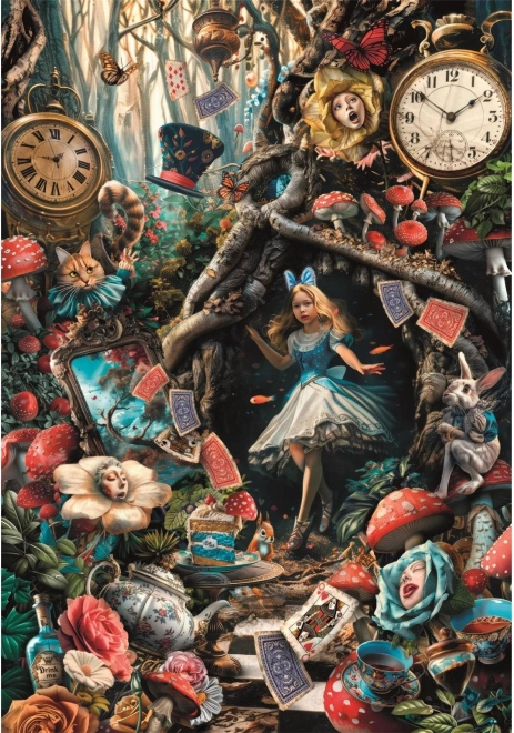 Clementoni Puzzle Kolejny dzień w Krainie Czarów 1000 elementów