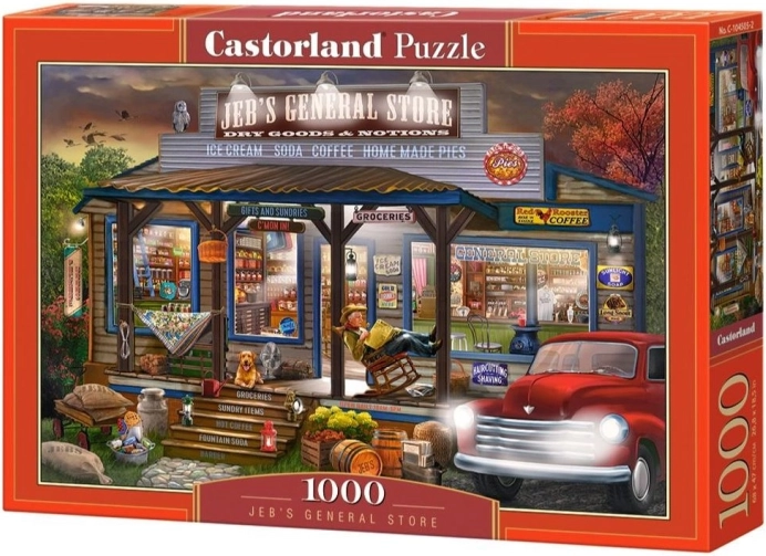 Puzzle Mieszany towar 1000 elementów CASTORLAND