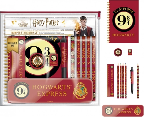 Szkolny zestaw Harry Potter peron 9 i 3/4