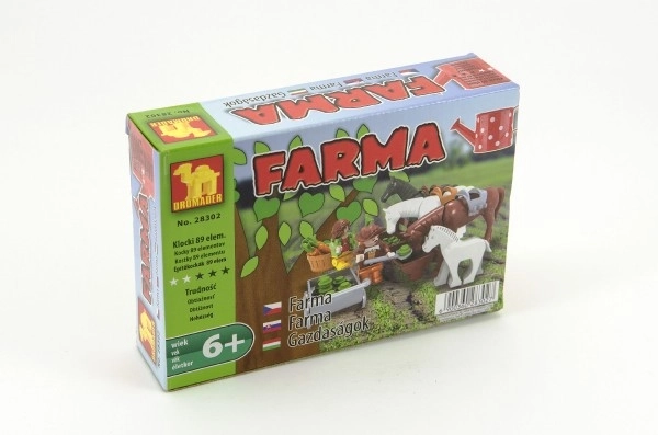 Klocki Dromader - Farma 89 szt.