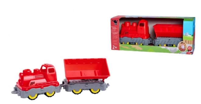 Mini Pociąg BIG Power Worker z wagonem 45 cm