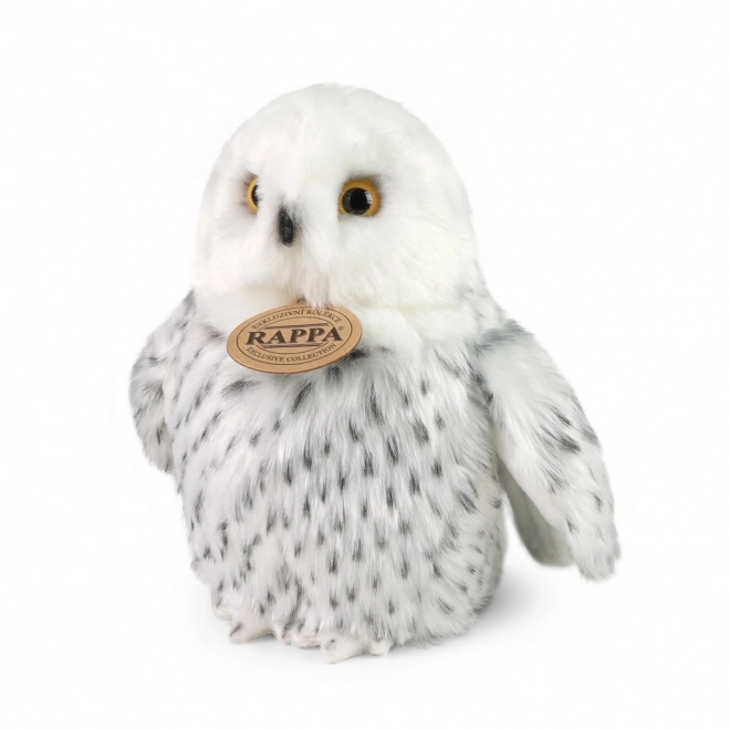 Rappa Pluszowa polarna sowa 18 cm ECO-FRIENDLY
