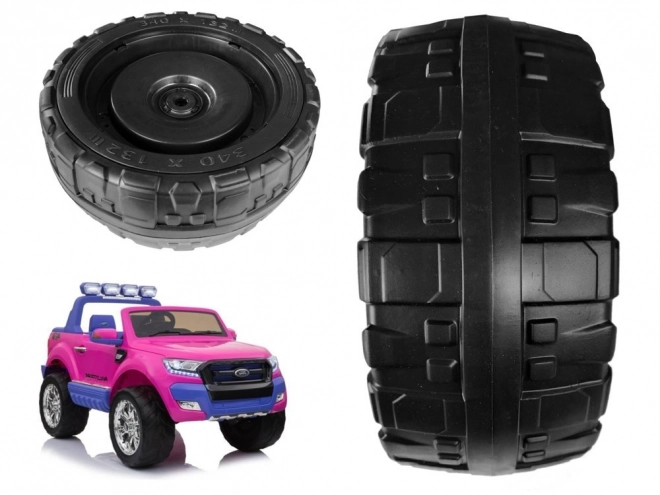 Zapasowe koło EVA do elektrycznego autka Ford Ranger 4x4