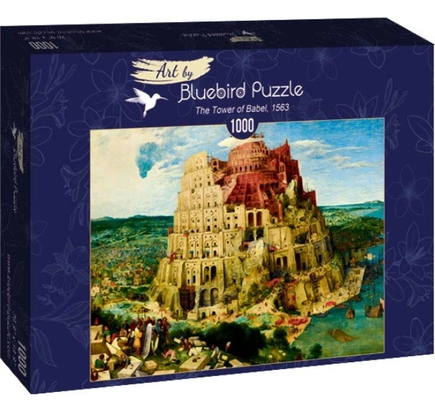 Puzzle Budowa Wieży Babel 1000 elementów