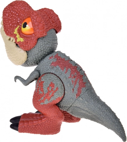 Dinozaur Tyrannosaurus Rex z ruchomymi częściami i efektami dźwięku i światła