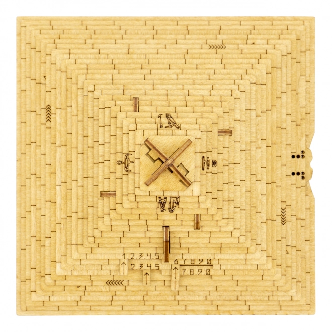 EscapeWelt 3D drewniana mechaniczna układanka logiczna Piramida