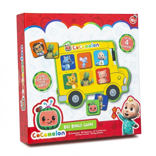 Cocomelon Autobus Bingo gra