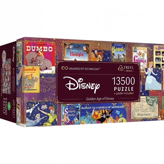 Puzzle 13500 elementów Złoty Wiek Disneya