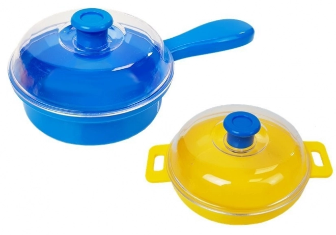 Zestaw plastikowych naczyń Little Cook Pots