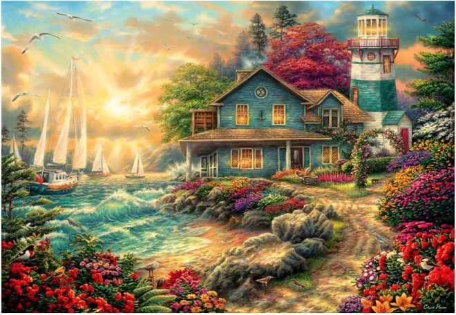 Puzzle ANATOLIAN wschód słońca na wybrzeżu, 2000 elementów