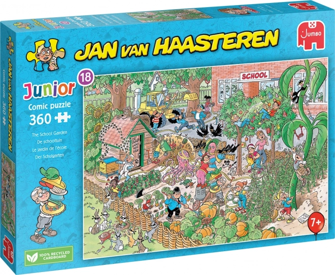 JUMBO Puzzle JvH Junior 18: Szkolny Ogród 360 elementów