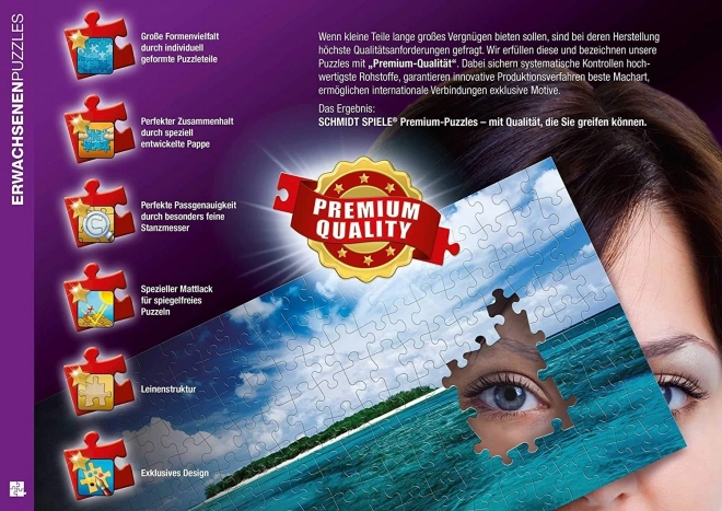 Puzzle Drzewo czterech pór roku 500 elementów