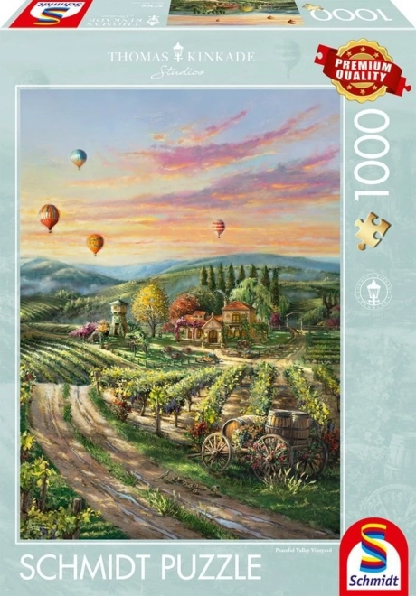 Puzzle Schmidt Spokojna winnica 1000 elementów