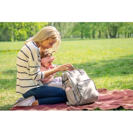 Plecak do przewijania Canpol babies LADY MUM czerwony