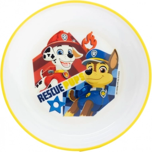 Dziecięca miska do posiłków z motywem Psi Patrol