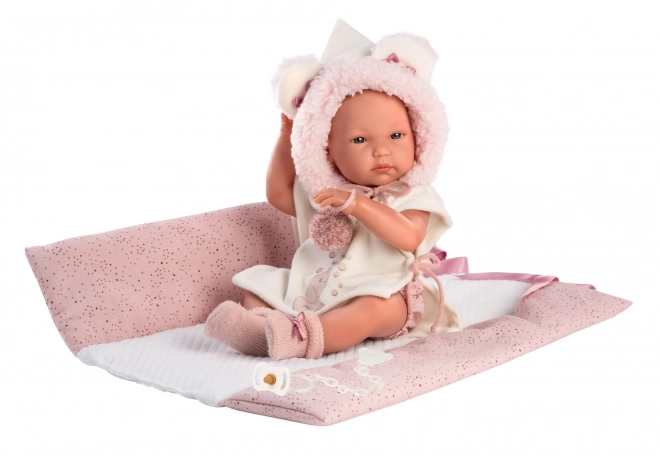 Llorens M635-44 strój dla lalki niemowlaka NOWO NARODZONY rozmiar 35-36 cm
