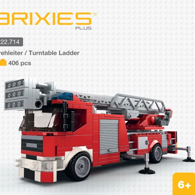 Brixies Plus wóz strażacki z obrotową drabiną
