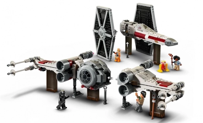 LEGO Star Wars 75393 Myśliwiec TIE i X-wing - zestaw kombinowany