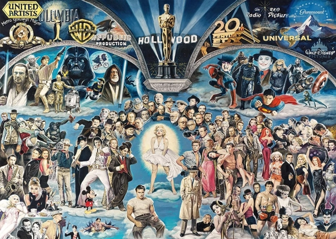 Puzzle Hollywood 1000 elementów SCHMIDT