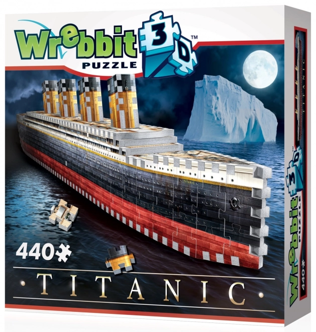 3D puzzle Titanic od Wrebbit, 440 elementów