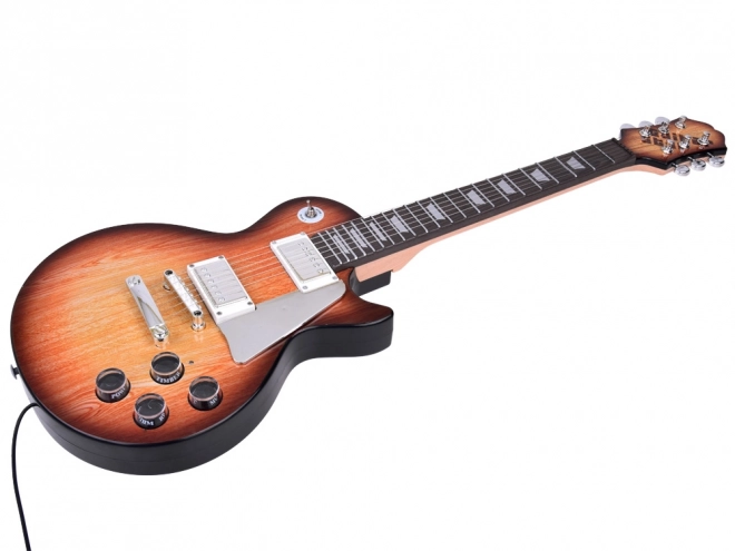 Elektryczna gitara z mikrofonem i wzmacniaczem dla dzieci karaoke