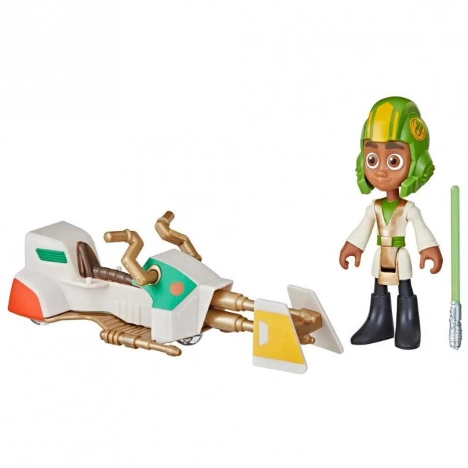 Star Wars Przedszkolna figurka akcji z pojazdem, Kai