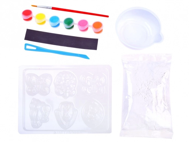Kreatywny zestaw do tworzenia magnesów - ogród DIY
