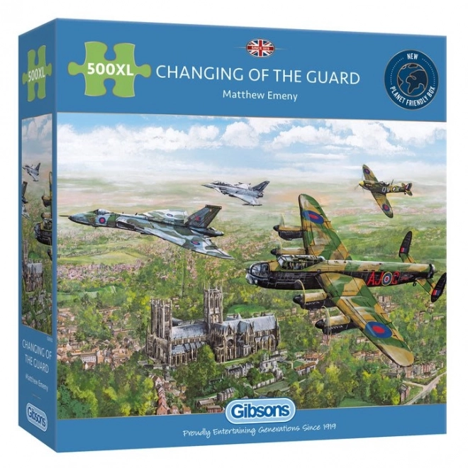 Puzzle Zmiana Warty XL 500 elementów od Gibsons