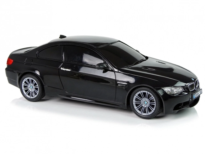 BMW M3 zdalnie sterowane auto czarne 2.4G zdalne sterowanie kierownicy 1:18 dźwięki światła
