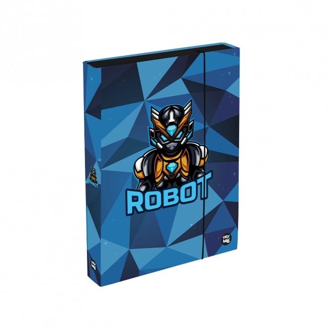 Pudełko na zeszyty A4 Jumbo OXY Sherpy Robot
