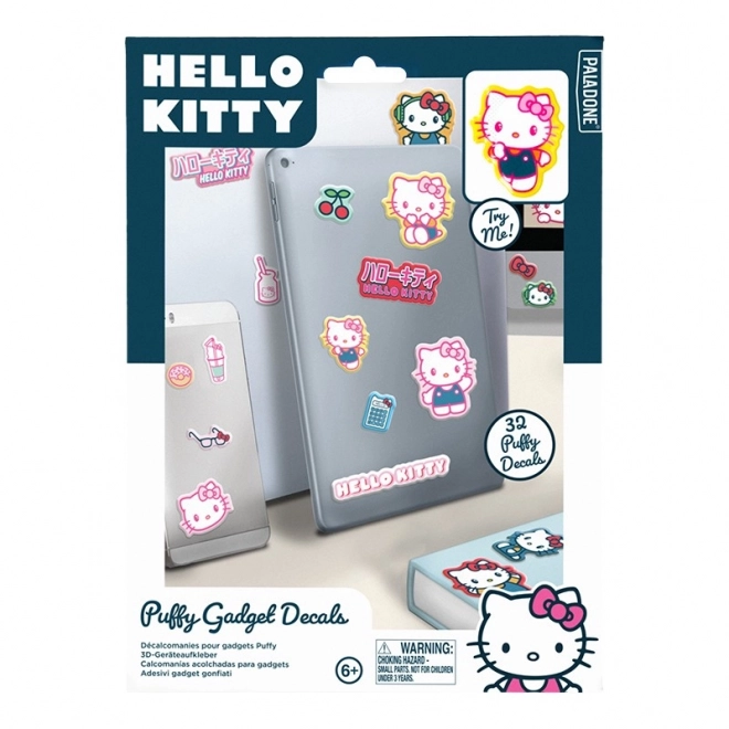Hello Kitty zestaw naklejek 3D