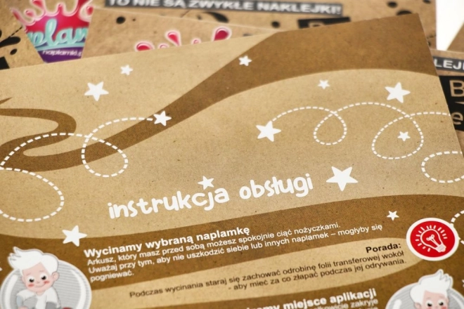 Naszywki do naprasowywania tęczowe motylki