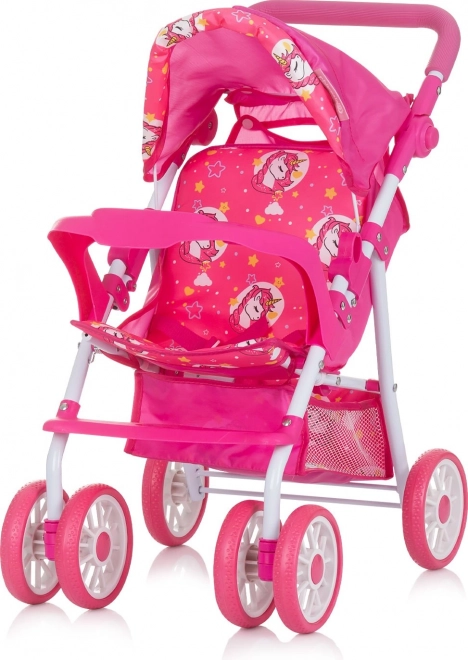 CHIPOLINO Sportowy wózek dla lalek Dolly Unicorns