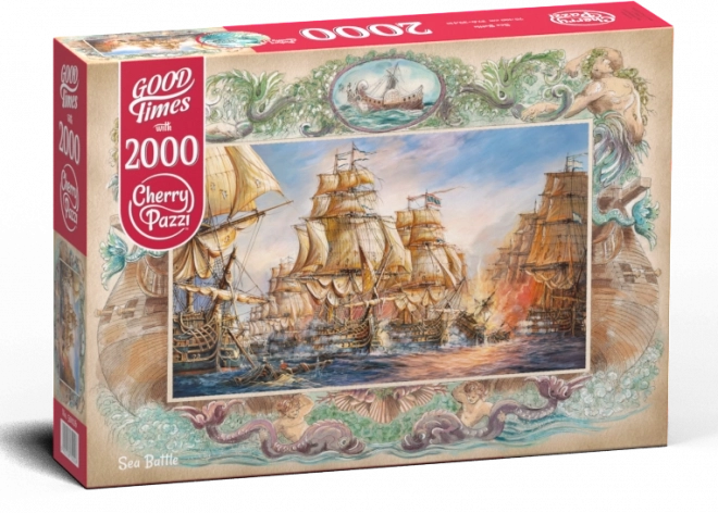 Puzzle Bitwa Morska 2000 Elementów CHERRY PAZZI