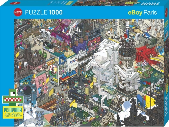 Puzzle Pixorama: Paryskie poszukiwania 1000 elementów