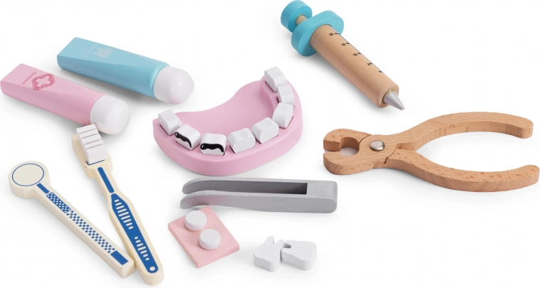 Bezpieczne drewniane elementy z gładkimi krawędziami