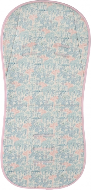 Oddychająca wkładka do wózka Breeze, Jungle Pink