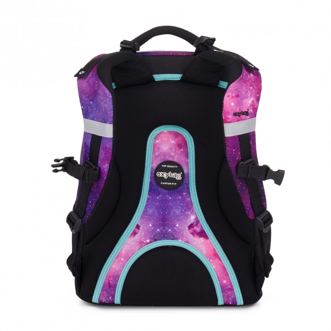 Szkolny plecak OXY ombre galaxy