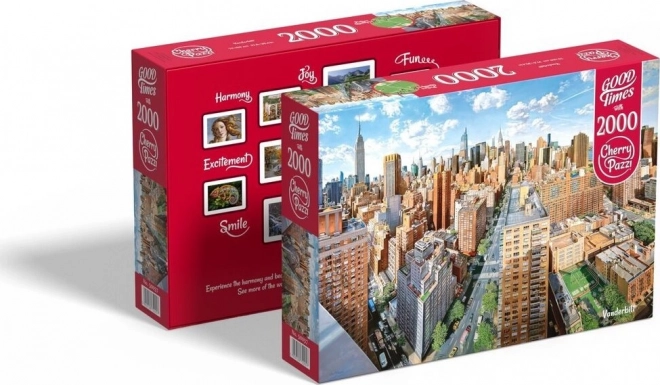 Puzzle Cherry Pazzi Dobre Czasy: Nowy Jork 1000 elementów